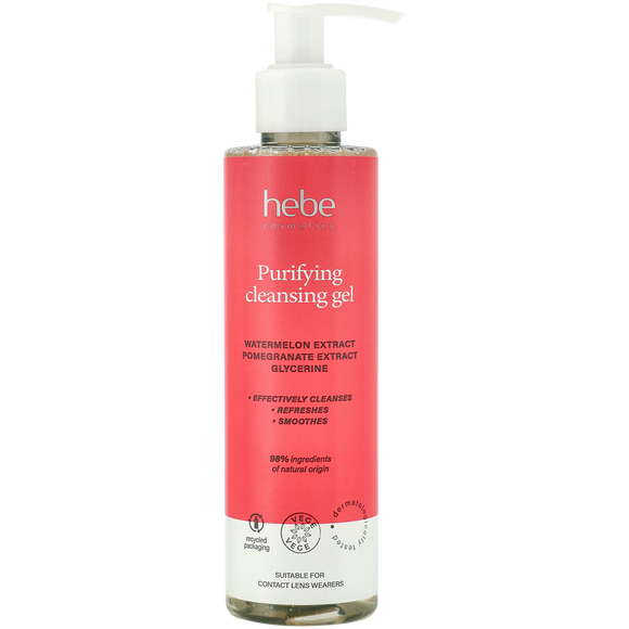 HEBE COSMETICS Čistiaci gél na tvár