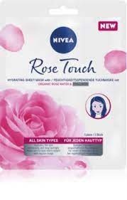 NIVEA Rose Touch Textilná pleťová maska 