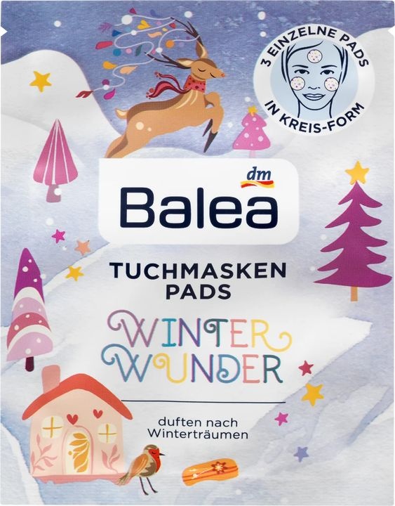 Balea Winter Wunder Textilná maska