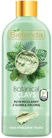Bielenda Botanical Clays Detoxikačná micelárna voda