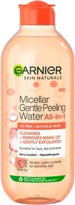 Garnier Micellar Gentle Peeling Water All-in-1 Micelárna voda 