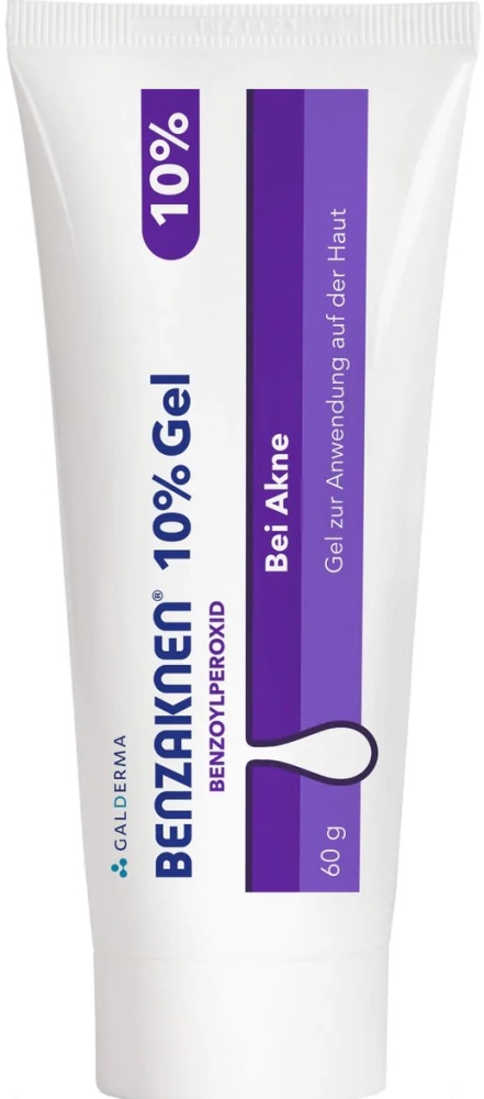 Benzaknen 10% gél na akné