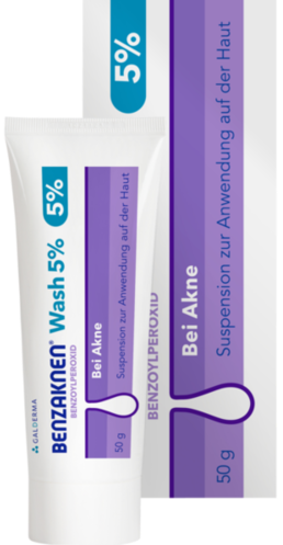 Benzaknen Wash 5 % Suspenzia na akné
