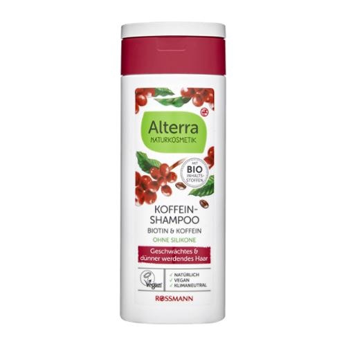 Alterra Naturkosmetik Šampón s kofeínom a biotinom