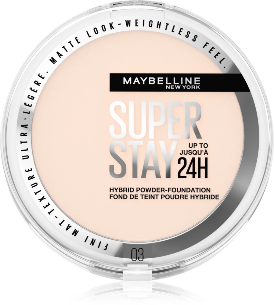 Maybelline Super Stay up to 24HR Púder a make-up 