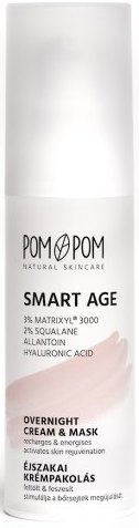 PomPom SMART AGE nočná krémová maska s peptidmi 