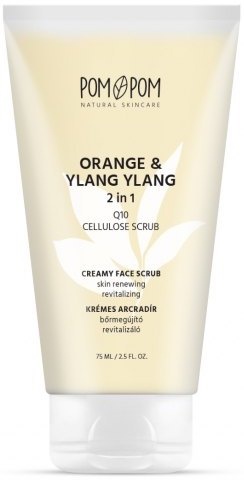 PomPom Orange & Ylang Ylang  2IN1 Krémový peeling na tvár