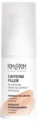 PomPom Caffeine Filler Spevňujúci očný krém proti vráskam
