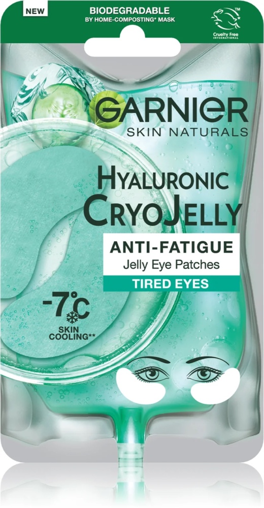 Garnier Hyaluronic Cryo Jelly Maska na očné okolie