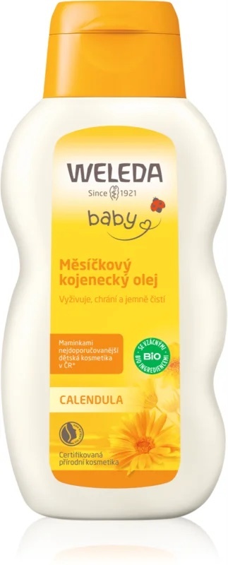 Weleda Baby Nechtíkový dojčenský olej bez parfumácie