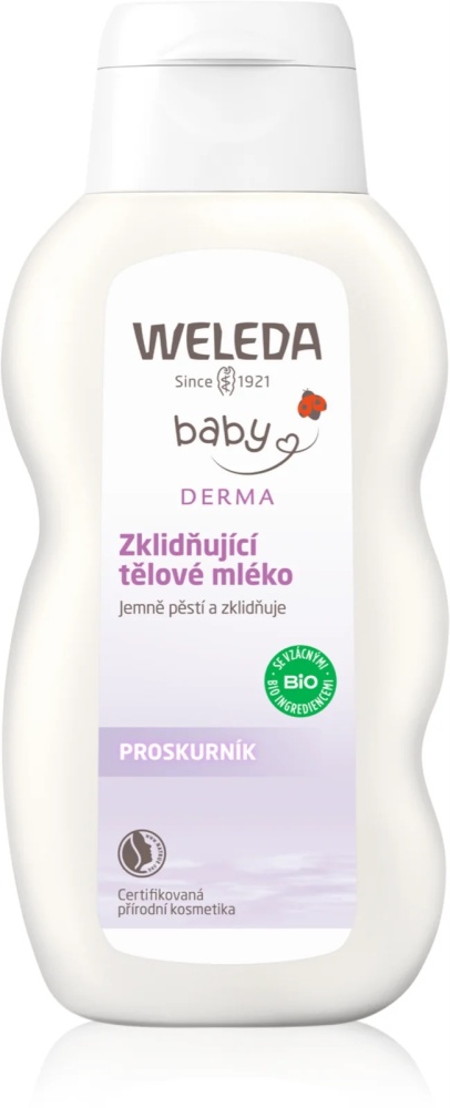 Weleda Baby Derma Detské upokojujúce telové mlieko