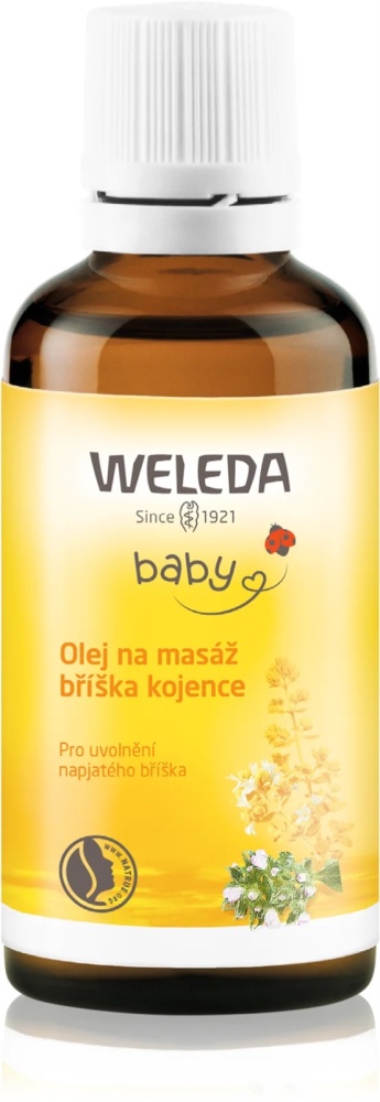 Weleda Baby Olej na masáž bruška dojčaťa