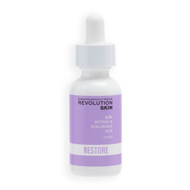 Revolution Skincare Restore 0.3% Retinol with Vitamins & Hyaluronic Acid Sérum