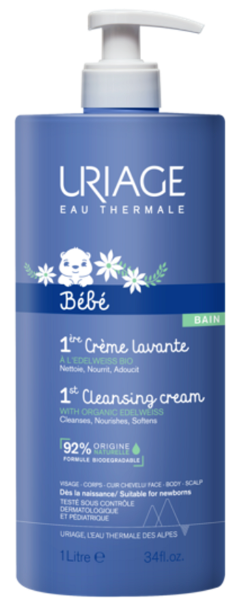 Uriage Bébé 1st Cleansing Cream jemný čistiaci krém pre deti