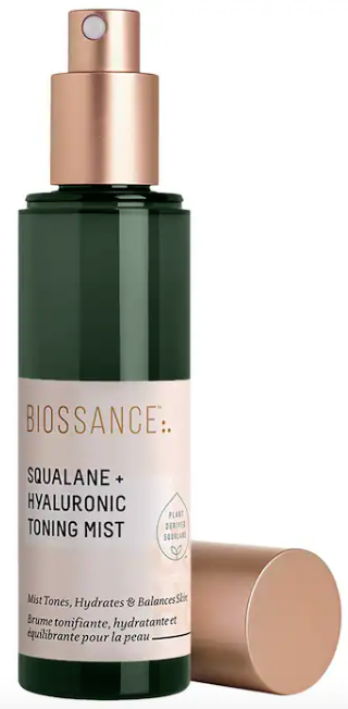 BIOSSANCE Squalane and Hyaluronic Toning Mist 