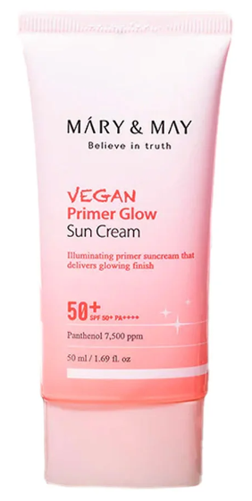 Mary&May Vegan Primer Glow Sun Cream SPF50+/PA++++