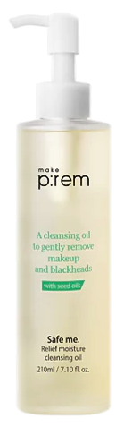 Make P:rem Safe me. Relief Moisture Cleansing Oil 