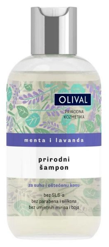 Olival Prírodný šampón s mätou a levanduľou