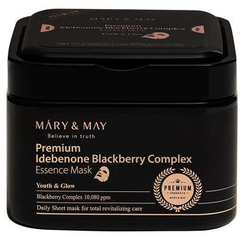 Mary&May Premium Idebenon Blackberry Complex Ampoule Mask 