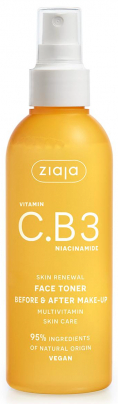 Ziaja vitamin C.B3 niacinamide Pleťové tonikum 