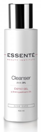 ESSENTÉ Čistiaci gél s AHA kyselinami 3 %