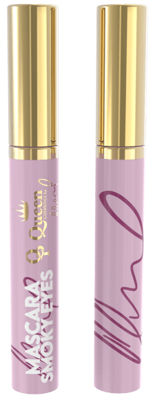 Queen by Plačková Maskara na predĺženie rias s argánovým olejom Smoky