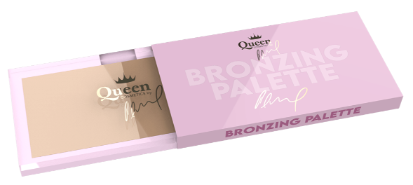 Queen by Plačková Bronzujúca paletka na pleť