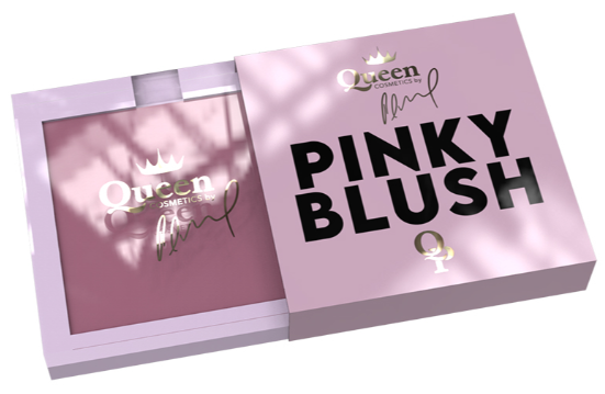 Queen by Plačková Tvárenka na líčka Pinky Blush