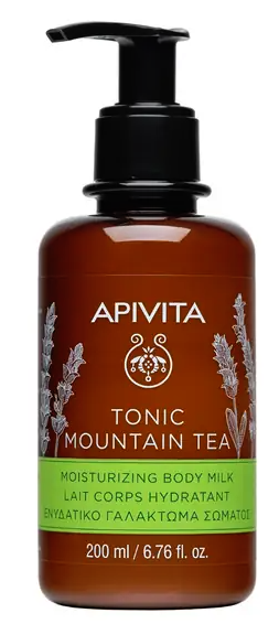 Apivita Tonic Mountain Tea Moisturizing Body Milk