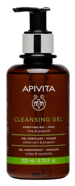 Apivita Cleansing Gel with Lime and Propolis