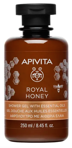 Apivita Royal Honey Creamy Shower-gel with Essential Oils
