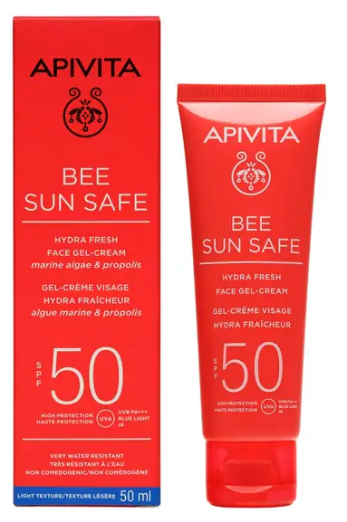 Apivita Bee Sun Safe Hydra Fresh Gel Cream SPF50