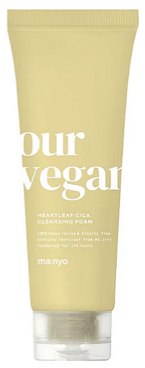 Ma:nyo Our Vegan Heartleaf Cica Cleansing Foam