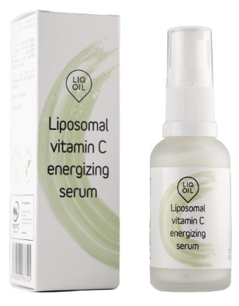 Liposomal vitamin C energizing serum