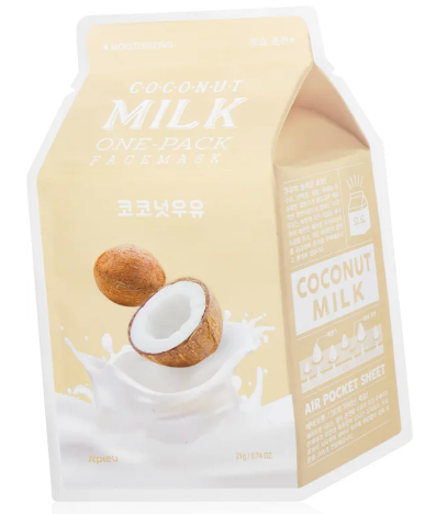 A´pieu One-Pack Milk Mask Coconut