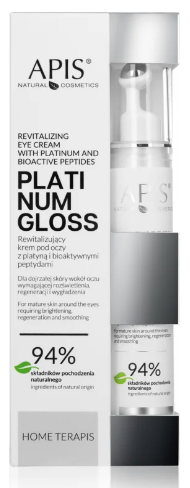 Apis Revitalizing Eye Cream with Platinum and Bioactive Peptides