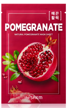 The Saem Natural Mask Sheet Pomegranate 