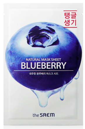 The Saem Natural Mask Sheet Blueberry