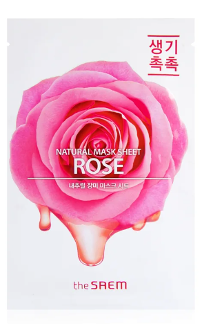 The Saem Natural Mask Sheet Rose