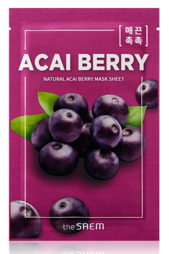 The Saem Natural Mask Sheet Acai Berry