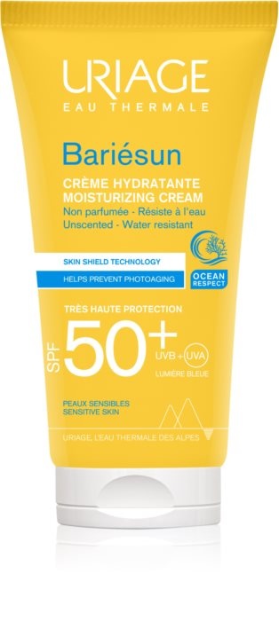 Uriage Bariesun Moisturizing Cream Ochranný krém na tvár SPF50+ 