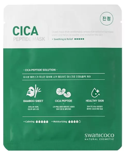 Swanicoco Cica Peptide Mask 