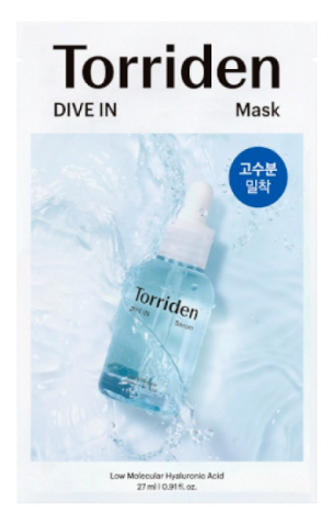 Torriden Dive-In Low Molecule Hyaluronic Acid Mask