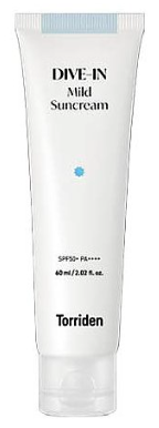 Torriden Dive-In Mild Sunscreen SPF50+ PA++++