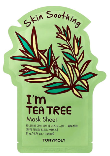 TonyMoly I`m Real Tea Tree Mask Sheet Skin Soothing