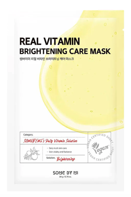 Some By Mi Real Vitamin Brigtening Care Mask