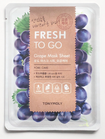 TonyMoly Fresh To Go Grape Sheet Mask 