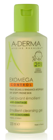 A-Derma Exomega Emollient Cleansing Gel 