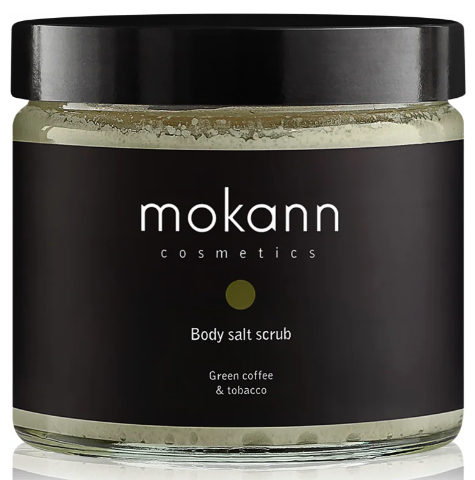 Mokosh Green Coffee & Tobacco Body Salt Scrub 