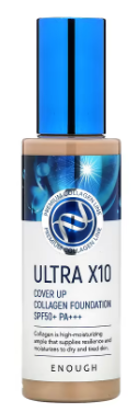 Enough Ultra X10 Cover Up Collagen Foundation 